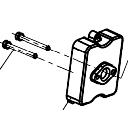 BOITIER DE FILTRE A AIR POUR DEBROUSSAILLEUSES PARKSIDE PERFORMANCE - REF: 91120910