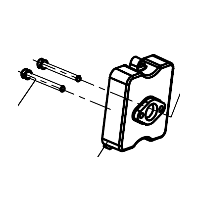 BOITIER DE FILTRE A AIR POUR DEBROUSSAILLEUSES PARKSIDE PERFORMANCE - REF: 91120910