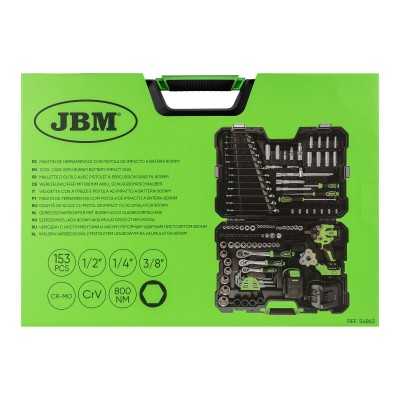MALLETTE D'OUTILS AVEC CLÉ À CHOC BRUSHLESS BATTERIE 800NM