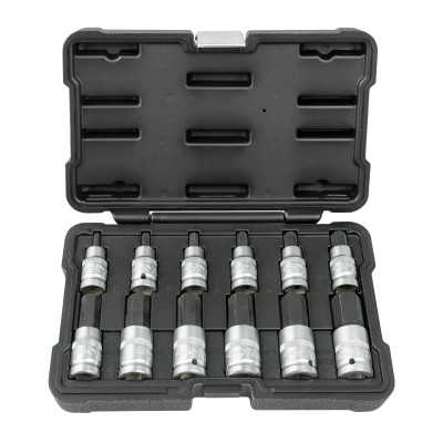 SET DE 12 EMBOUTS HEXAGONAUX 1/2"