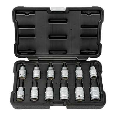 SET DE 12 EMBOUTS 12 PANS 1/2"