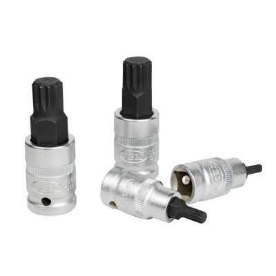 SET DE 12 EMBOUTS 12 PANS 1/2"