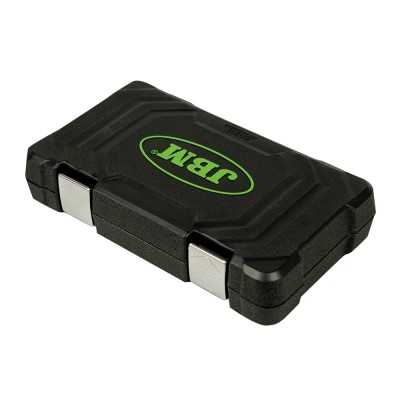 SET DE 28 DOUILLES TORX COURTES ET LONGUES 1/2", 1/4" ET 3/8" – FINITION ZINGUÉE