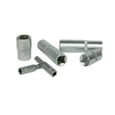 SET DE 28 DOUILLES TORX COURTES ET LONGUES 1/2", 1/4" ET 3/8" – FINITION ZINGUÉE