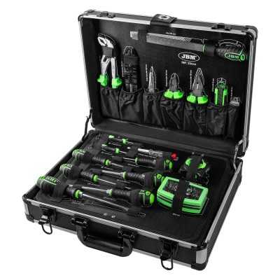 MALETTE EN ALUMINIUM DE 109 PIÈCES ET OUTILS 1/4" ET 1/2" ZINGUÉS