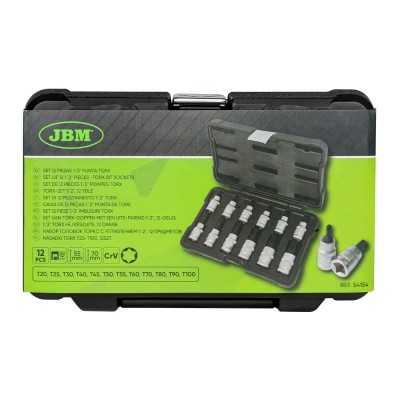 SET DE 12 EMBOUTS TORX 1/2"