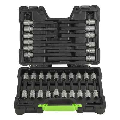 COFFRET D’EMBOUTS POUR VIS TORX 32 PIÈCES