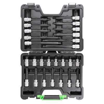 COFFRET D’EMBOUTS 1/2" POUR VIS 12 PANS 26 PIÈCES