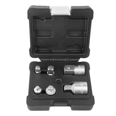 SET DE 6 ADAPTATEURS 1/4", 3/8", 1/2" ET 3/4"