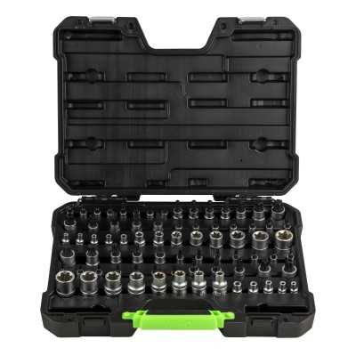 COFFRET D’OUTILS DE 77 PIÈCES AVEC DOUILLES ET EMBOUTS TORX/TORX PLUS