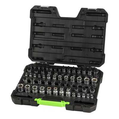 COFFRET D’OUTILS DE 77 PIÈCES AVEC DOUILLES ET EMBOUTS TORX/TORX PLUS