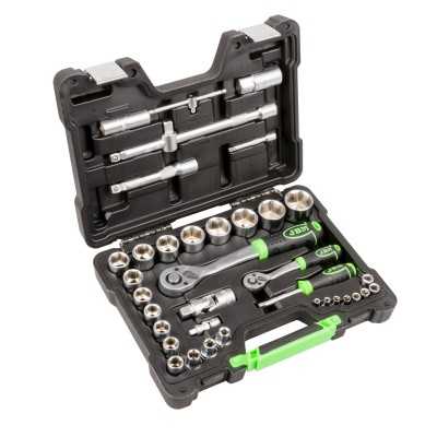 COFFRET D'OUTILS DE 37 PIÈCES ZINGUÉES