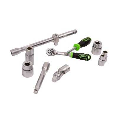 COFFRET D'OUTILS DE 37 PIÈCES ZINGUÉES