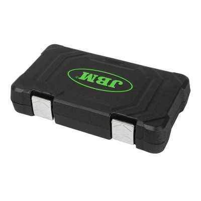 COFFRET À OUTILS DE 94 PIÈCES AVEC DOUILLES HEXAGONALES 1/4" ET 1/2" – FINITION CHROMÉE