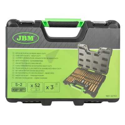 COFFRET D’OUTILS DE 55 PIÈCES AVEC EMBOUTS HEXAGONAUX, 12 PANS ET TORX ET ADAPTATEURS 1/2" ET 3/8"