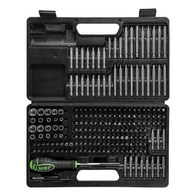 COFFRET D’OUTILS DE 208 PIÈCES AVEC EMBOUTS 1/4" ET ADAPTATEUR TOURNEVIS