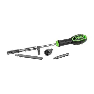 COFFRET D’OUTILS DE 208 PIÈCES AVEC EMBOUTS 1/4" ET ADAPTATEUR TOURNEVIS