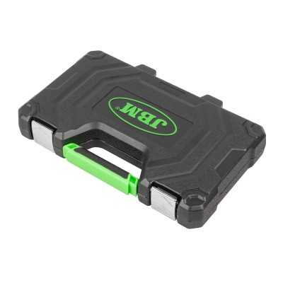 COFFRET D’OUTILS DE 42 PIÈCES AVEC EMBOUTS HEXAGONAUX, 12 PANS ET TORX INVIOLABLES 1/2" ET 3/8"