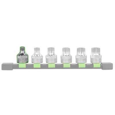 SET DE 6 EMBOUTS XZN INVIOLABLES À 12 DENTS AVEC DOUILLE 1/2"