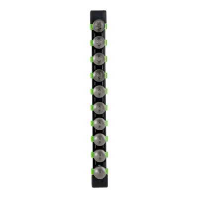 SET DE 10 EMBOUTS TORX COURTS AVEC DOUILLE 3/8"