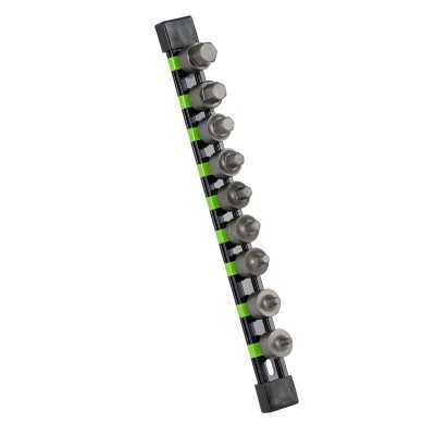 SET DE 9 EMBOUTS ALLEN COURTS AVEC DOUILLE 3/8"