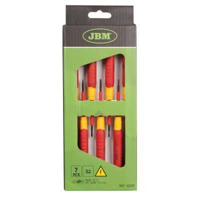 JEU DE 7 TOURNEVIS ISOLÉS 1000V