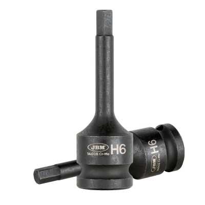 EMBOUTS DE VISSAGE IMPACT 6 PANS 1/2" 6MM