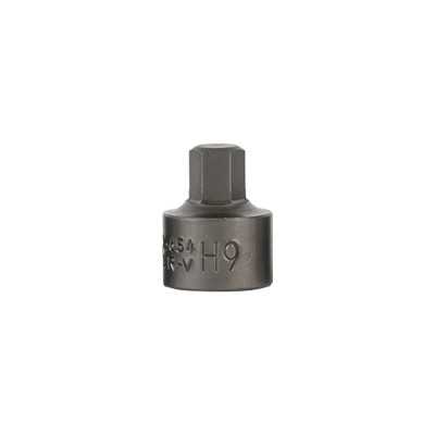 POINTE HEXAGONALE COURTE 0,9 CM 9MM (RÉF.54545)