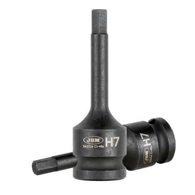 EMBOUTS DE VISSAGE IMPACT 6 PANS 1/2" 7MM