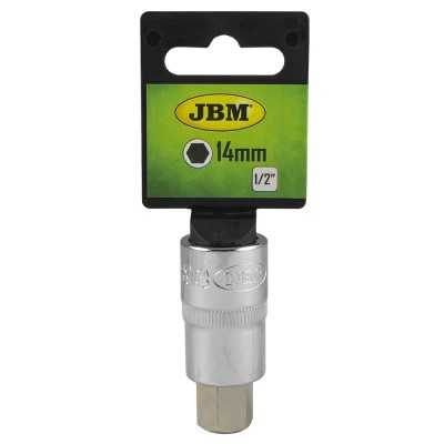 EMBOUT DE BOUT 14 MM - CHROMÉ