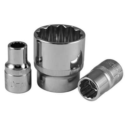 1/2" MINI XZN DOUILLE DU 22MM, CHROMÉ