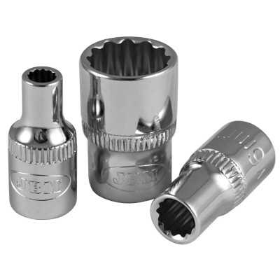 1/4" XZN PETIT DOUILLE 14MM, CHROMÉ