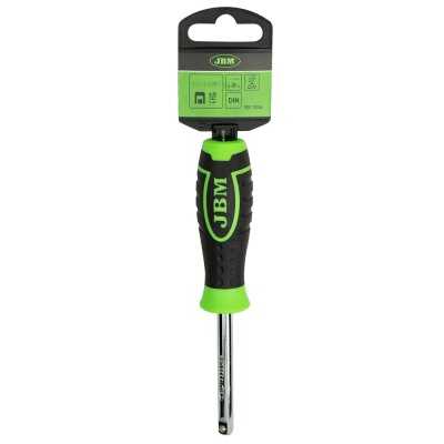 MANCHE DE TOURNEVIS 1/4", CHROME