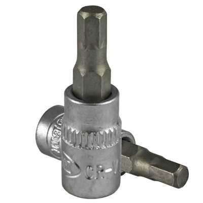 TÊTE POUR MANCHE TOURNEVIS HEX 6MM