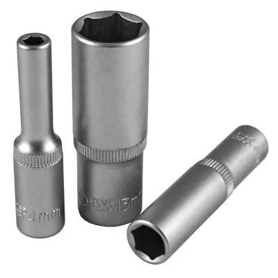 1/4" 50MM LONG HEX DOUILLE DU 8MM