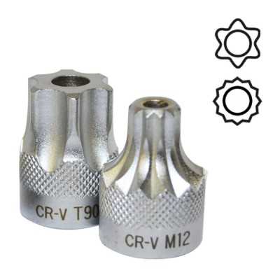 POINTE DE 1/2" 12 PANS INVIOLABLE M10