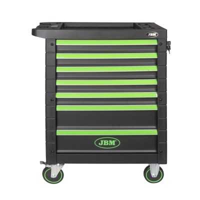 SERVANTE À OUTILS 7 TIROIRS - VERTE - EQUIPÉE - SPÉCIAL CAMIONS