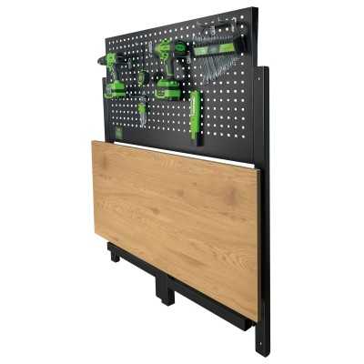 ÉTABLI PLIABLE AVEC PANNEAU ARRIÈRE