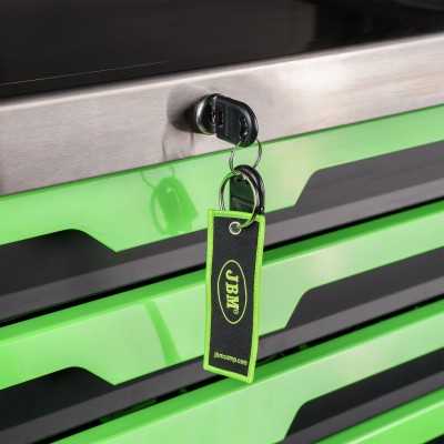 SERVANTE À OUTILS XL 7 TIROIRS - VERTE - ÉQUIPÉE