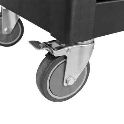 SERVANTE À OUTILS 7 TIROIRS VIDE - ROUGE