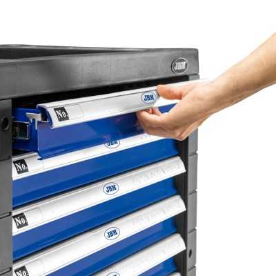 SERVANTE À OUTILS 7 TIROIRS - BLEUE - VIDE
