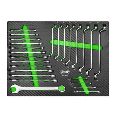 JEU DE 4 MODULES EVA CARBONE POUR CHARIOTS À OUTILS