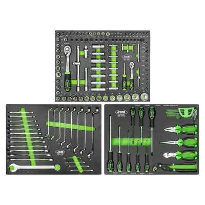 JEU DE 3 MODULES EN CARBONE EVA POUR CHARIOT À OUTILS