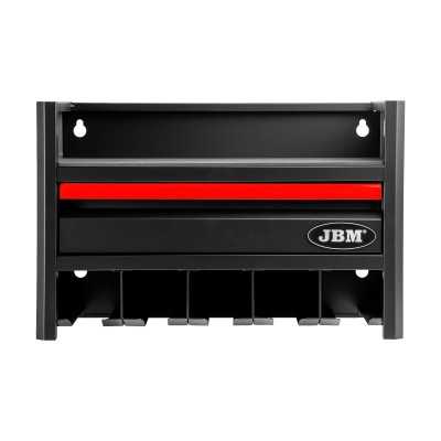 ÉTAGÈRE DE RANGEMENT POUR OUTILS ÉLECTRIQUES À 3 NIVEAUX - ROUGE