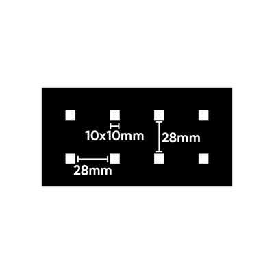 PANNEAU À OUTILS (X2) POUR RÉF.54511