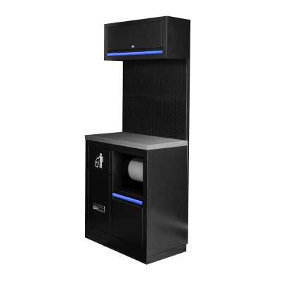 ENSEMBLE DE MEUBLES MODULAIRES (7 PIÈCES) - BLEU
