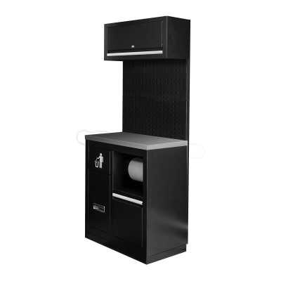 ENSEMBLE DE MEUBLES MODULAIRES (7 PIÈCES) - ARGENTÉ