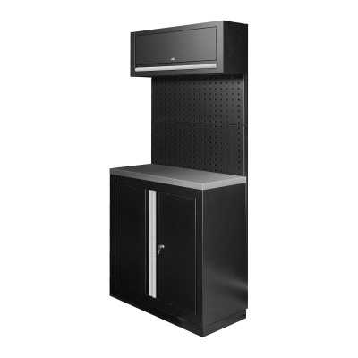 ENSEMBLE DE MEUBLES MODULAIRES (7 PIÈCES) - ARGENTÉ
