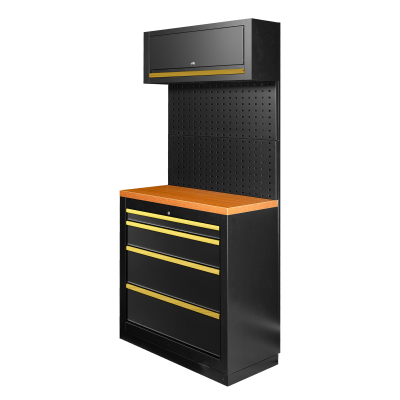 ENSEMBLE DE MEUBLES MODULAIRES (7 PIÈCES) - OR