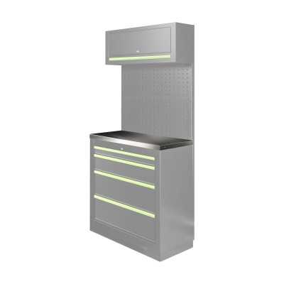 PANNEAU D’ACIER INOXYDABLE 680X500X38MM (REF.16627/16628/16500)
